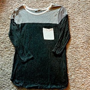 Loveappella M 3/4 length sleeve T